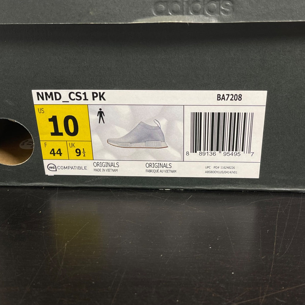 adidas NMD City Sock Gum Pack White 10 (Moderately Worn Pre-Owned)adidasWhite/White-Gum - Image 7