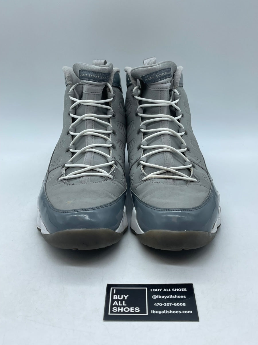 Jordan 9 Retro Cool Grey (2012) 12 (Heavily Worn Pre-Owned) - Image 2