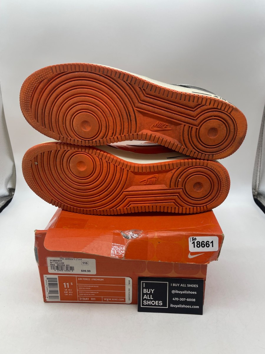 Nike Air Force 1 Low Halloween (2005) 11.5 (Heavily Worn Pre-Owned) - Image 7
