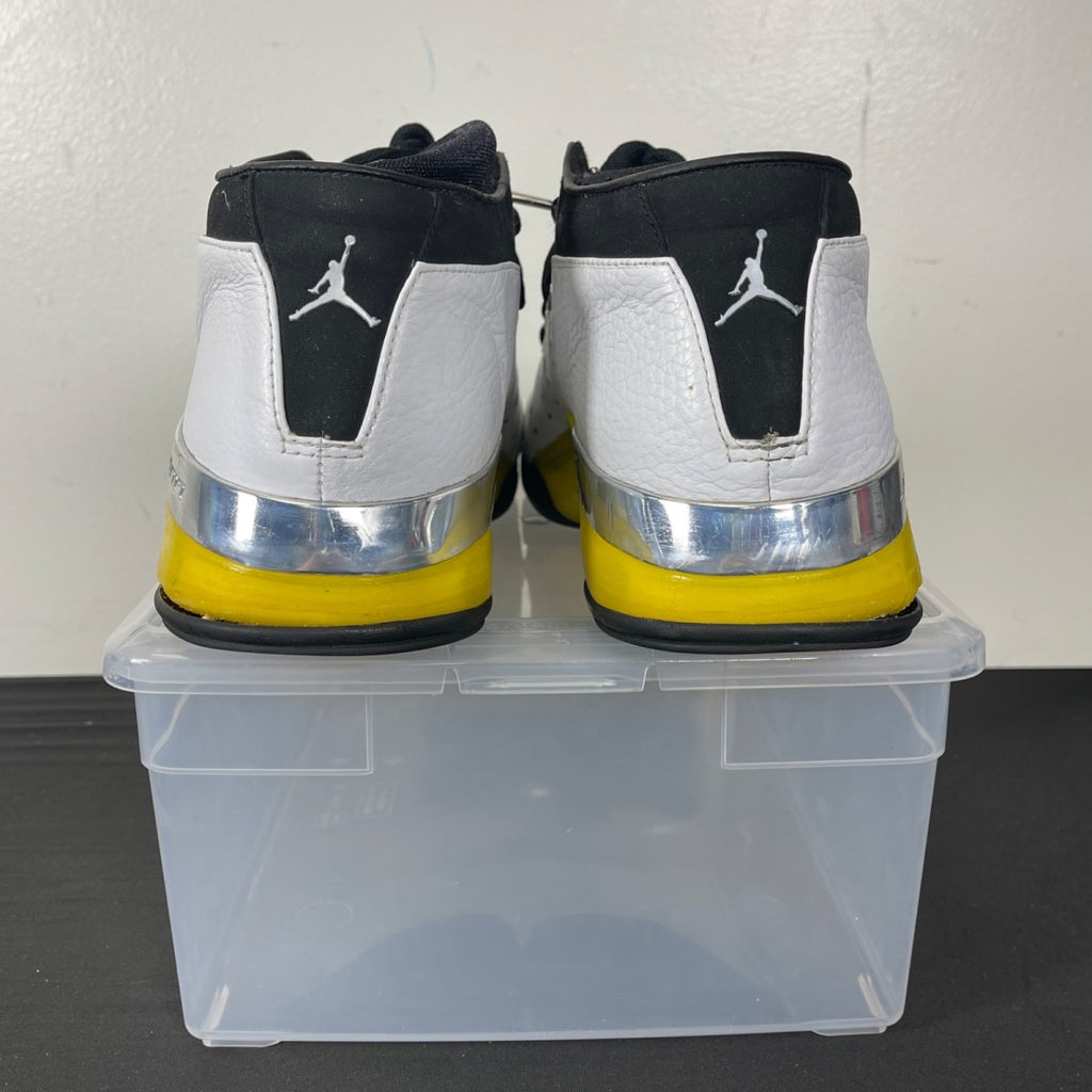 Jordan 17 OG Low All-Star Lightning (2002) 14 (Moderately Worn Pre-Owned)JordanWhite/Lightning-Black-Chrome - Image 4