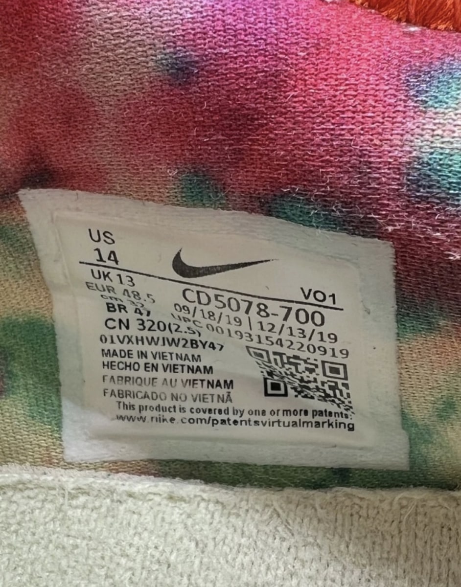 Nike PG 4 Gatorade All-Star (2020) 14 (Lightly Worn Pre-Owned)NikeBarely Volt/Volt-Photo Blue-Total Orange - Image 9