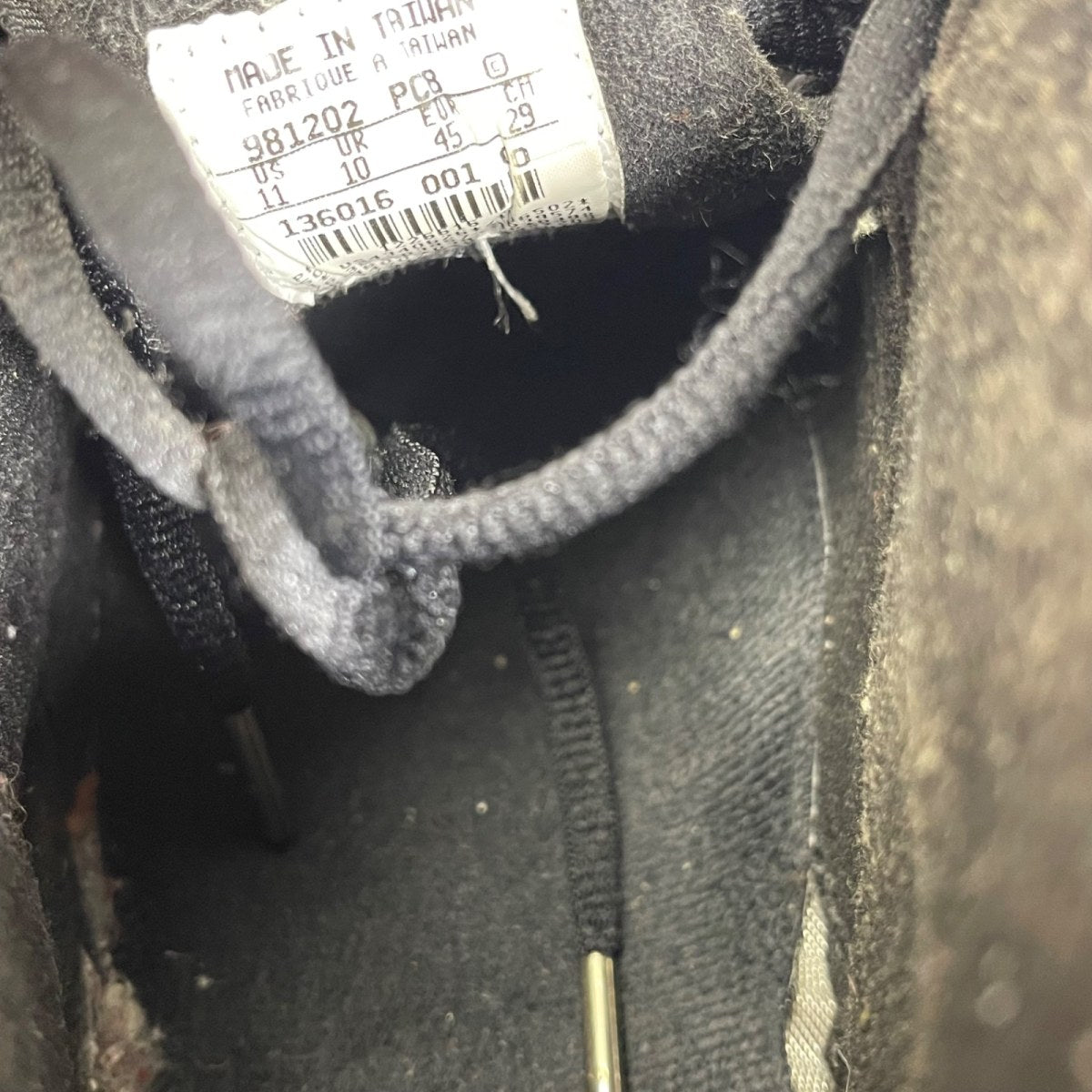 Jordan 14 OG Last Shot (1999) 11 (Moderately Worn Pre-Owned)JordanBlack/Black-Varsity Red - Image 6