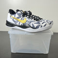 Nike Kobe 8 Protro Mambacita 10 (Lightly Worn Pre-Owned)NikeWhite/Metallic Gold/Black - Image 1