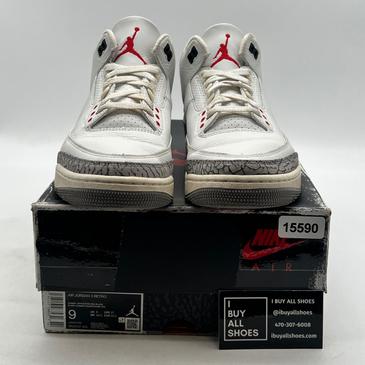 Jordan 3 Retro White Cement Reimagined - Image 2