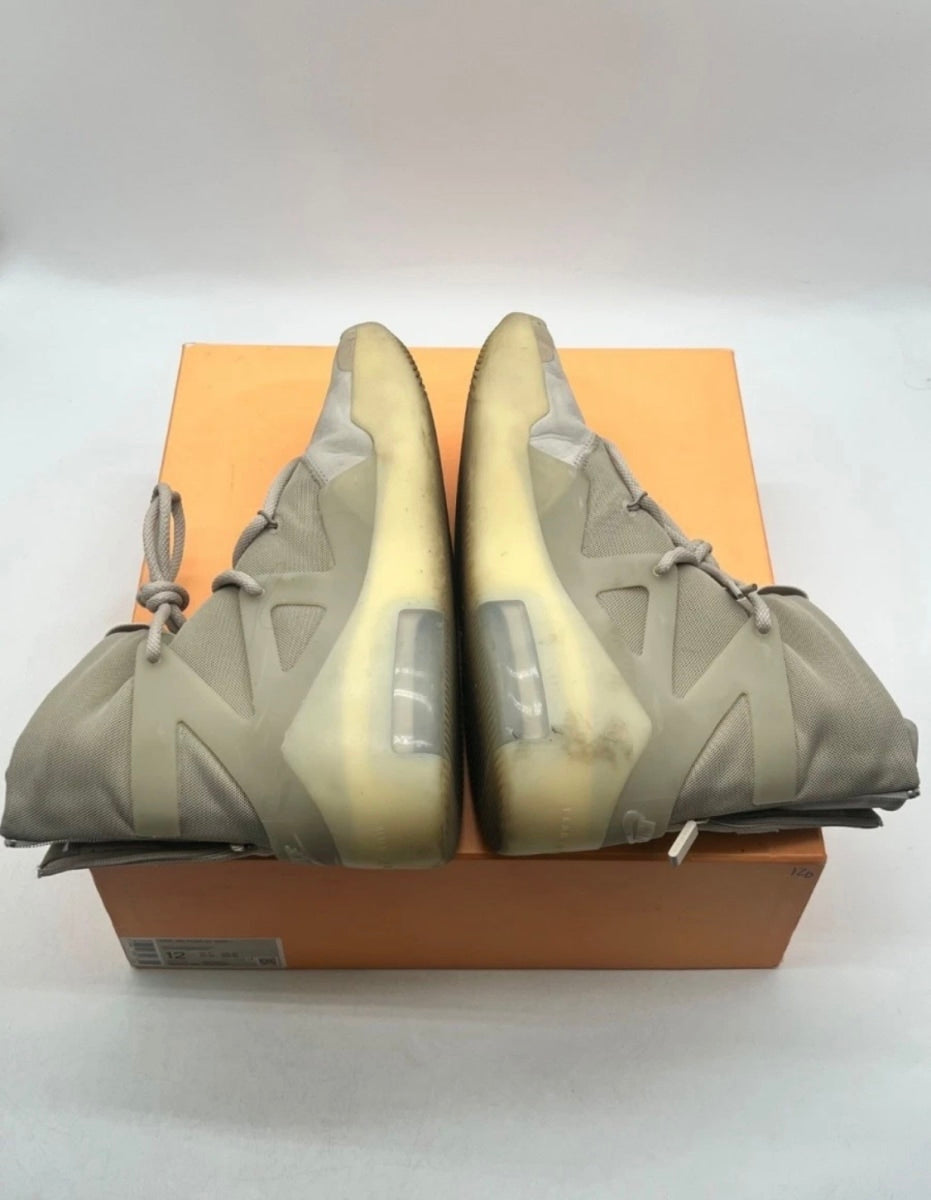 Nike Air Fear of God 1 Oatmeal 12 (Moderately Worn Pre-Owned)NikeMulti-Color/String-Oatmeal - Image 8