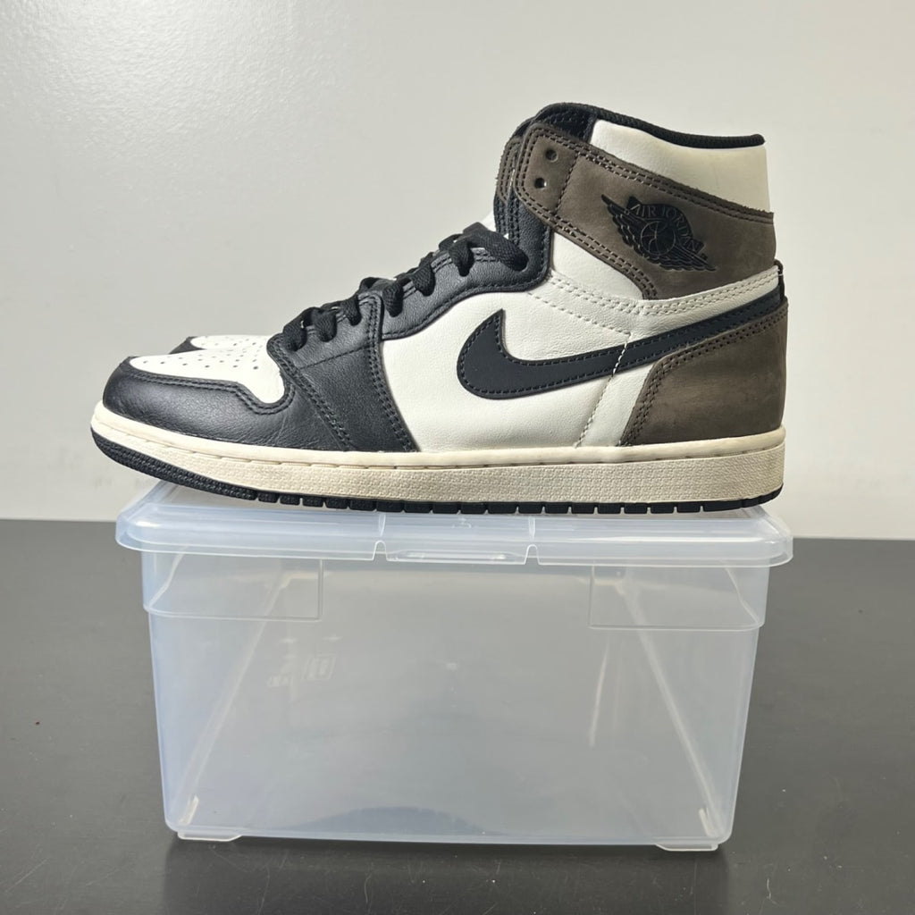 Jordan 1 Retro High Dark Mocha 8 (Lightly Worn Pre-Owned)JordanSail/Dark Mocha-Black-Black - Image 3