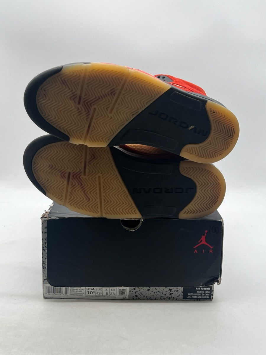 Jordan 5 Retro Dunk on Mars (Women's) 10.5W (Moderately Worn Pre-Owned) - Image 8