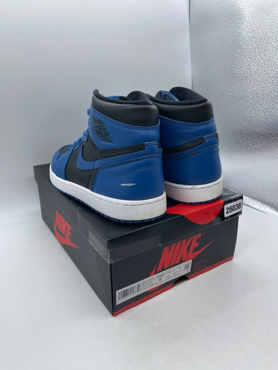Jordan 1 Retro High OG Dark Marina Blue 9.5 (Moderately Worn Pre-Owned)JordanDark Marina Blue/Black-White - Image 4