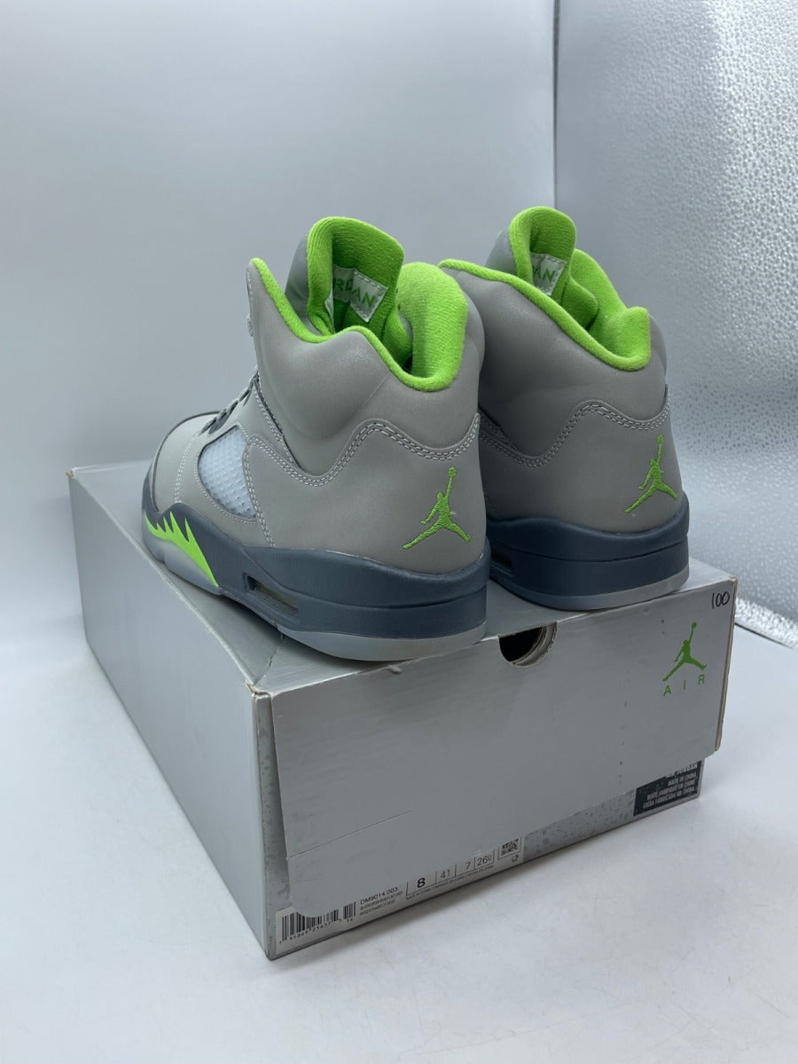 Jordan 5 Retro Green Bean (2022) 8 (Moderately Worn Pre-Owned) - Image 4