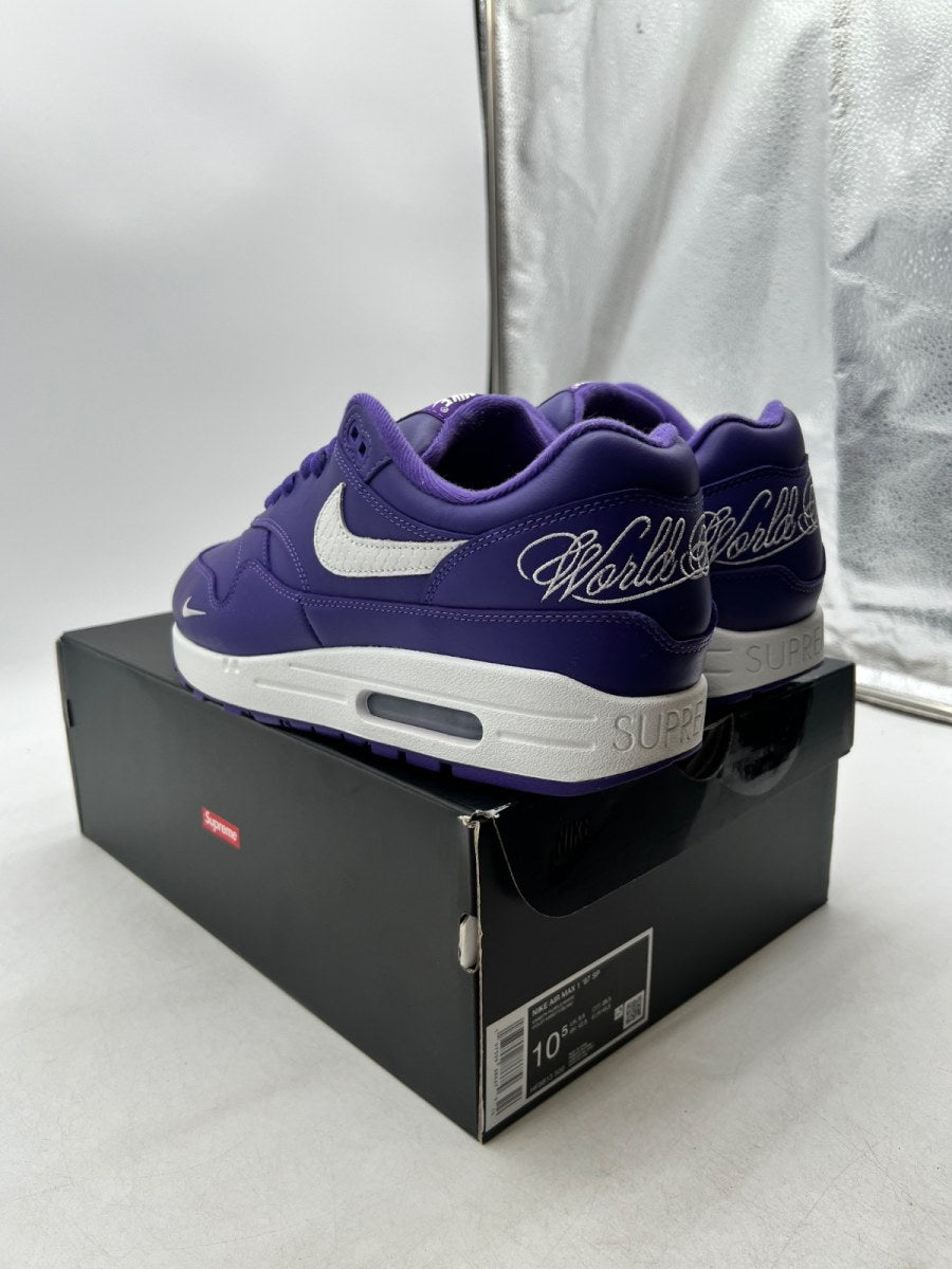 Nike Air Max 1 '87 SP Supreme Varsity Purple 10.5 (VNDS Pre-Owned)Nike - Image 6