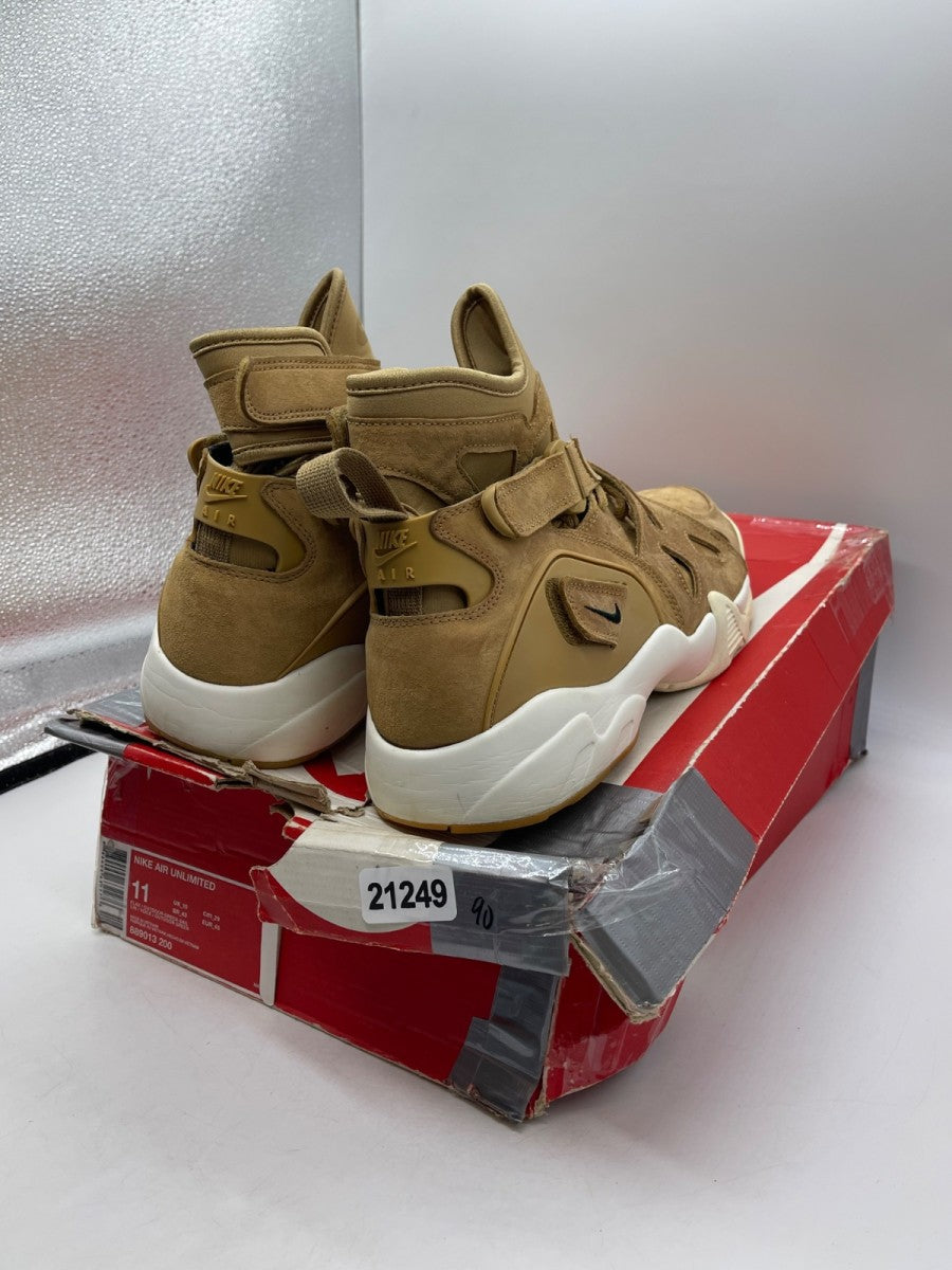 Nike Air Unlimited Flax/Outdoor Green-Sail 11 (Moderately Worn Pre-Owned)NikeFlax/Outdoor Green-Sail - Image 5