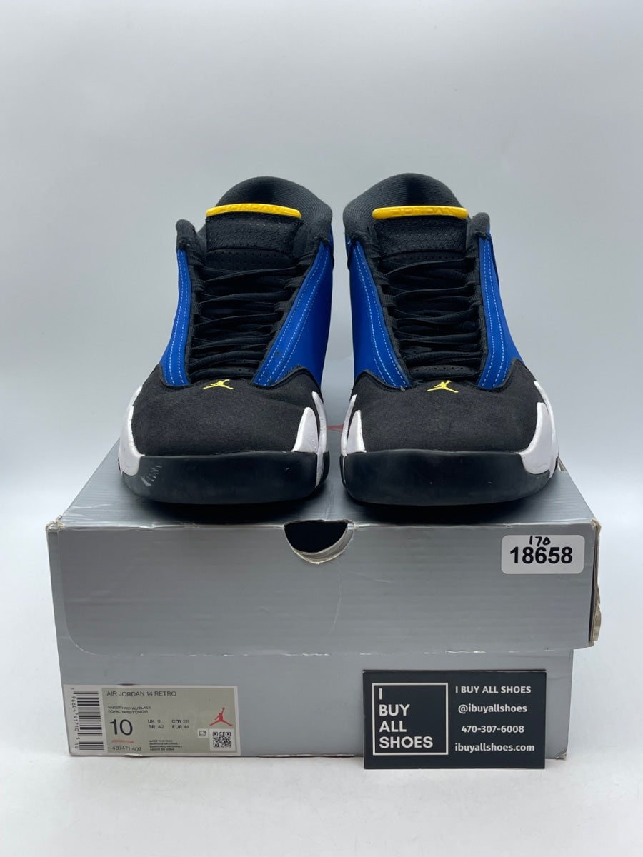 Jordan 14 Retro Laney (2023) 10 (Moderately Worn Pre-Owned) - Image 2