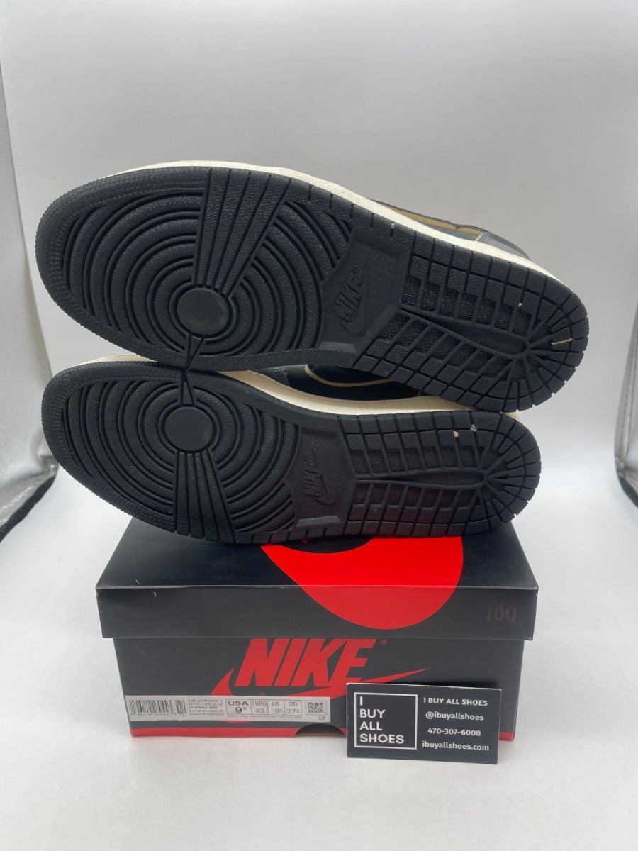 Jordan 1 Low OG EX Black Smoke Grey 9.5 (Moderately Worn Pre-Owned) - Image 7
