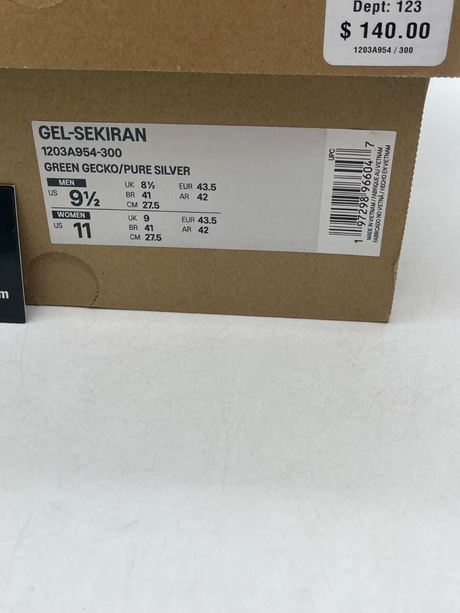 ASICS Gel-Sekiran Green Gecko 9.5 (Moderately Worn Pre-Owned)
