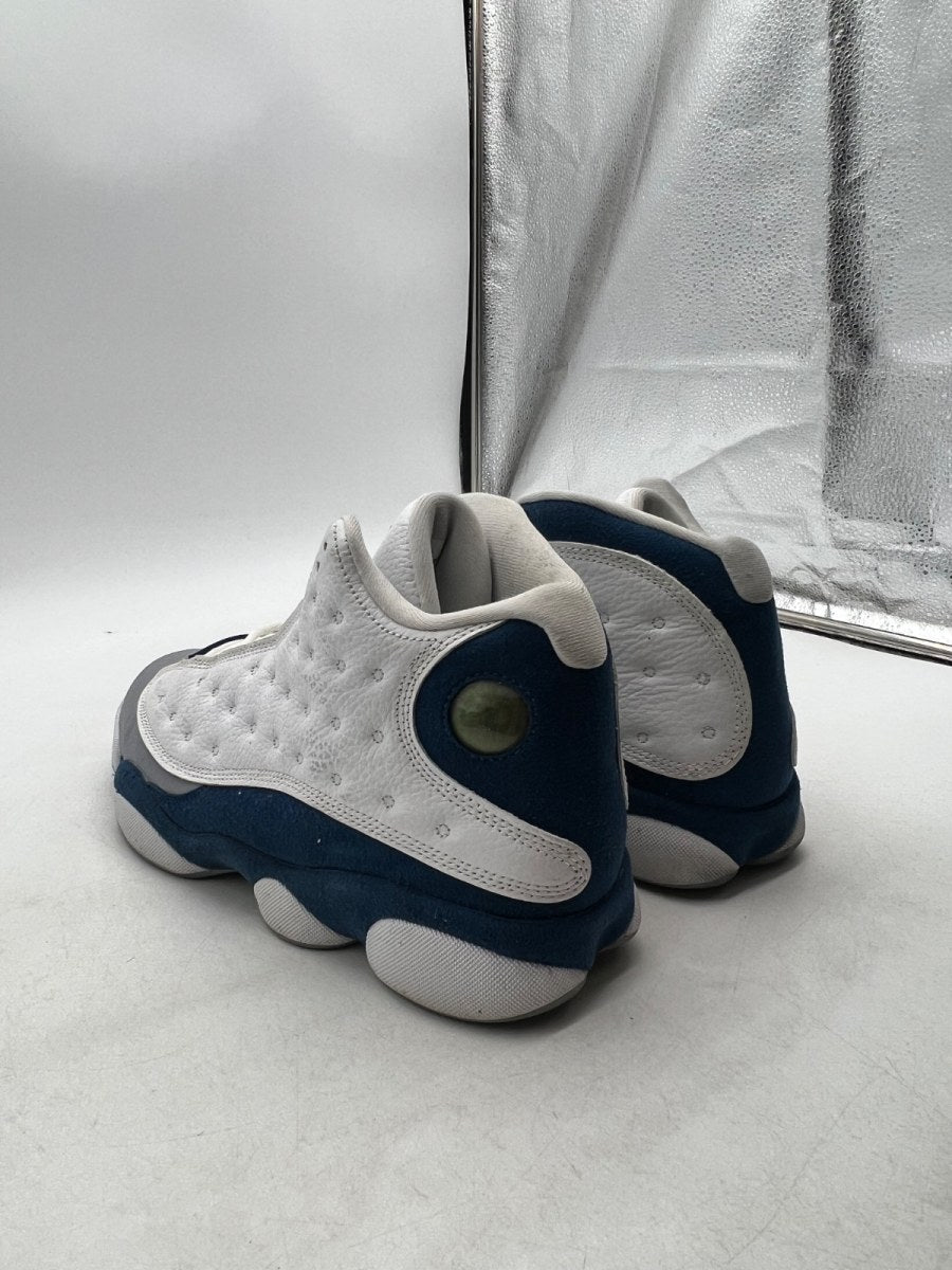 Jordan 13 Retro French Blue 10.5 (Moderately Worn Pre-Owned)JordanWhite/French Blue/Light Steel Grey/Fire Red - Image 4