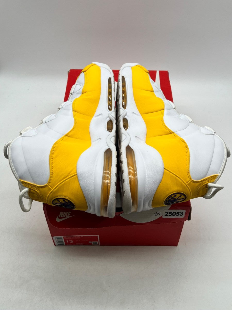 Nike Air Max Uptempo 95 Lakers 13 (Lightly Worn Pre-Owned)NikeWhite/Amarillo/Court Purple - Image 7