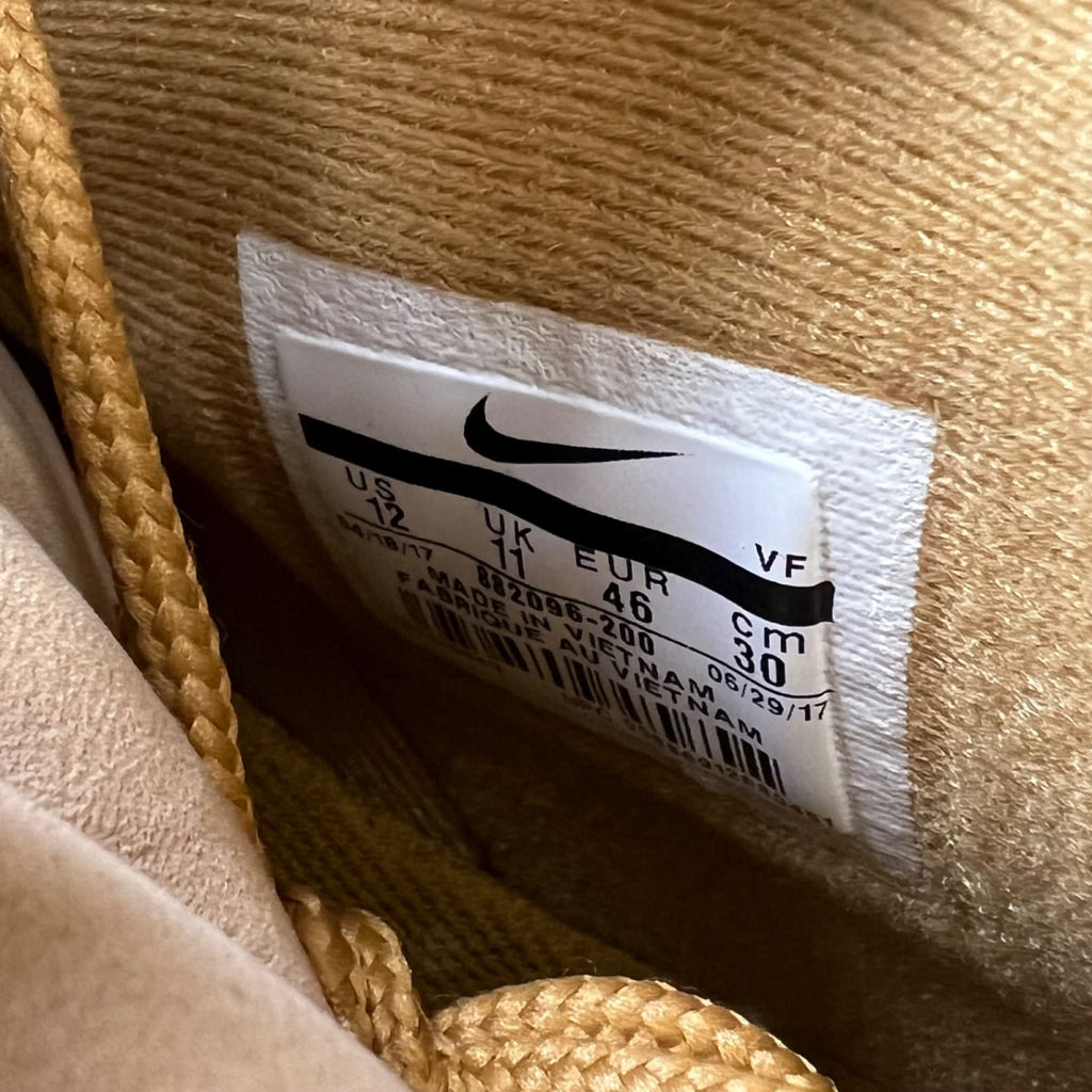 Nike Air Force 1 High Flax (2018) 12 (Moderately Worn Pre-Owned)NikeFlax/Flax-Outdoor Green-Gum Light Brown - Image 7
