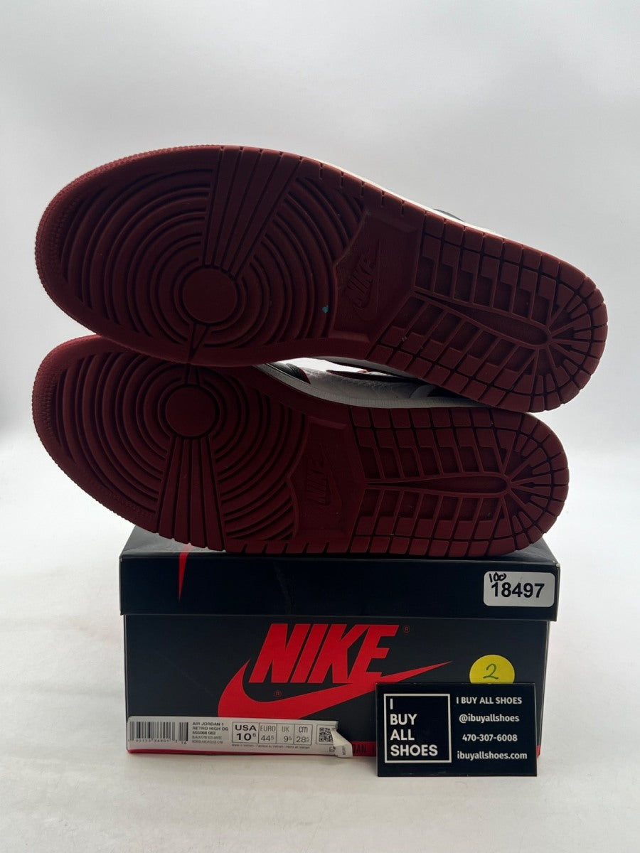 Jordan 1 Retro High Bloodline 10.5 (Moderately Worn Pre-Owned) - Image 8