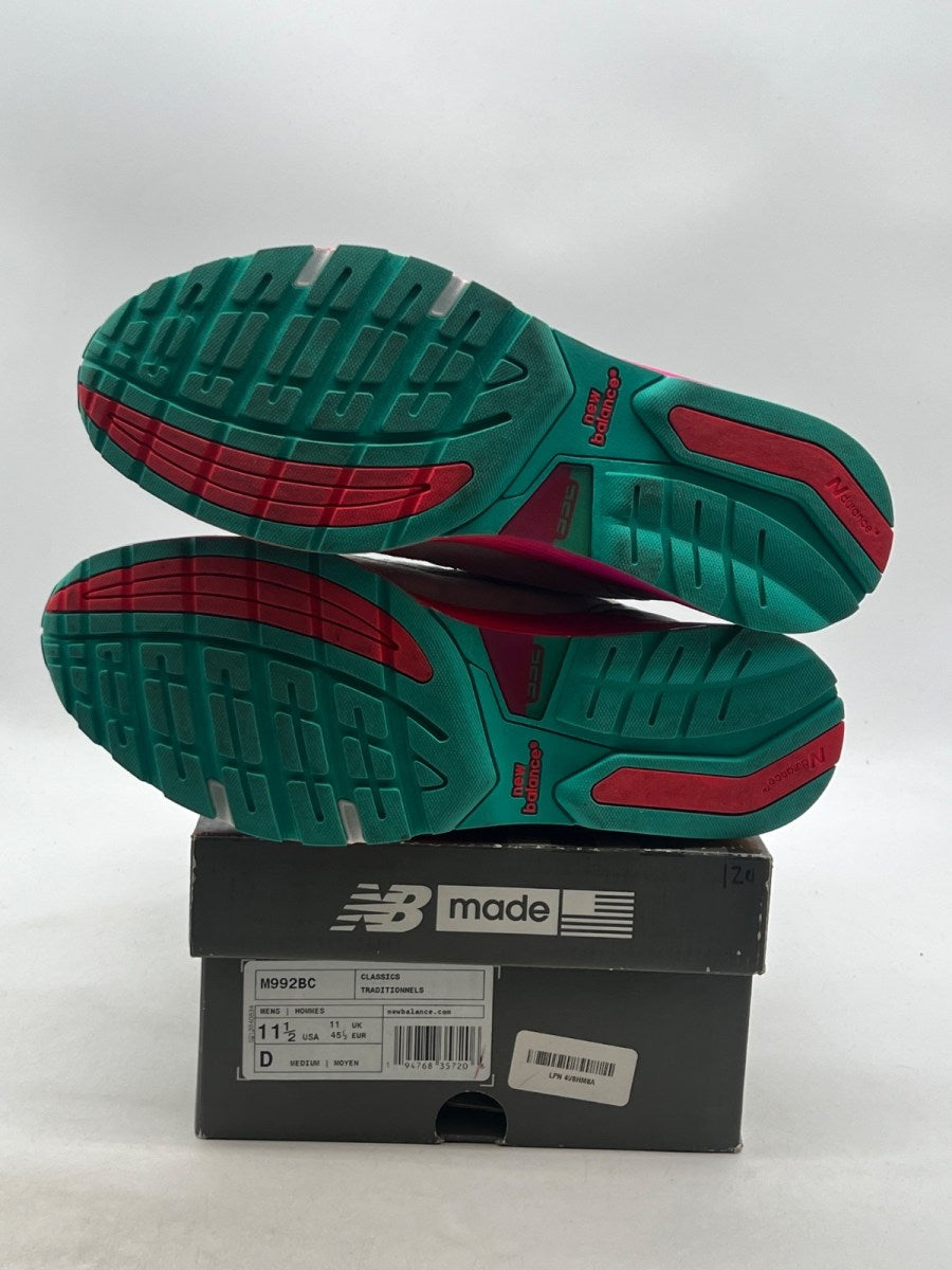 New Balance 992 MiUSA Grey Multi 11.5 (Lightly Worn Pre-Owned)New BalanceGrey/Silver/Orange-Multi - Image 8