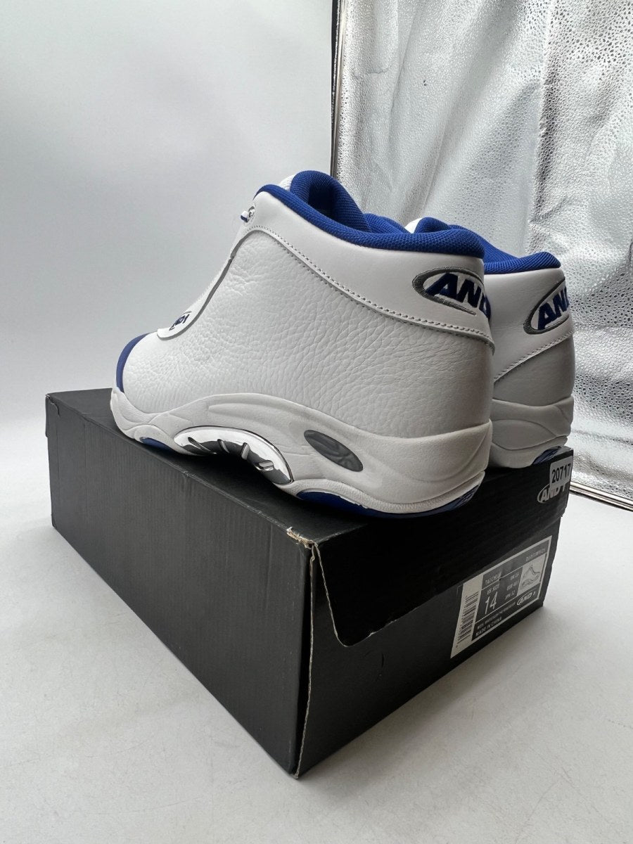 And1 Tai Chi White Navy Blue Silver Grey 14 (Lightly Worn Pre-Owned) - Image 6