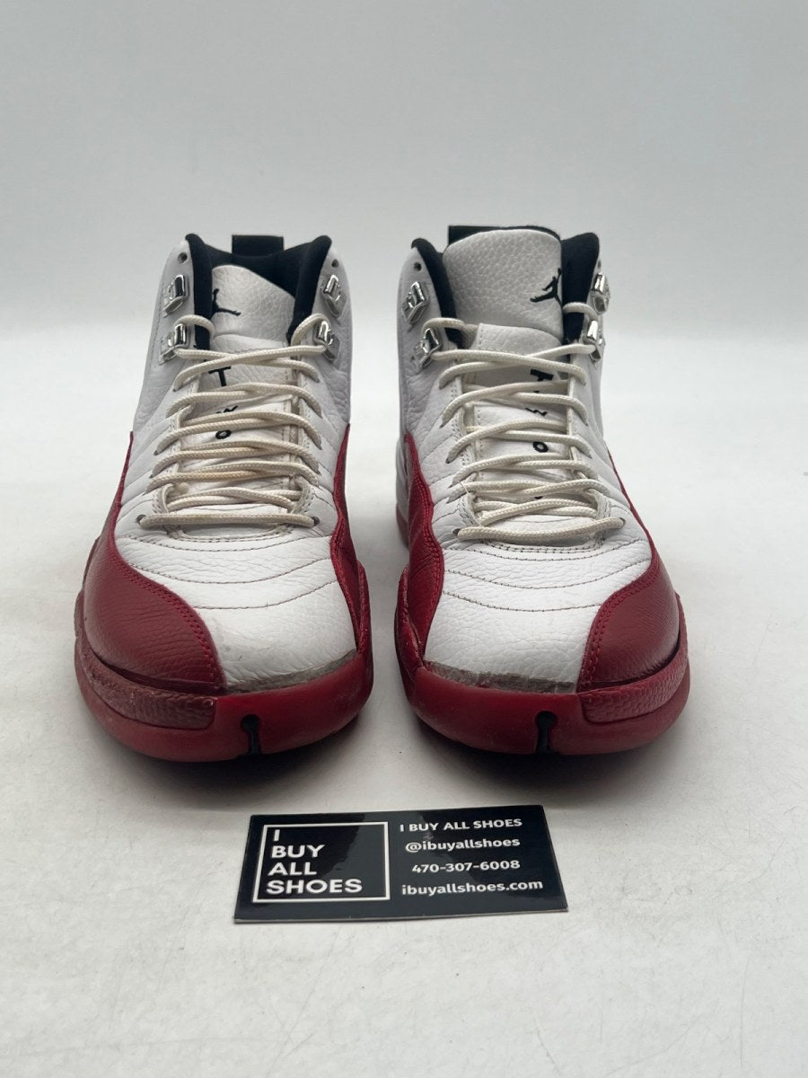 Jordan 12 Retro Cherry (2009) 8.5 (Heavily Worn Pre-Owned) - Image 2