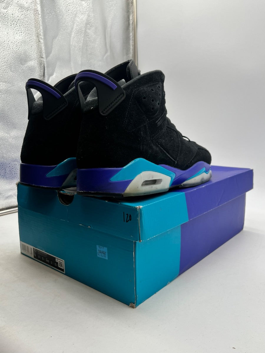 Jordan 6 Retro Aqua 13 (Moderately Worn Pre-Owned) - Image 5