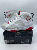 Jordan 7 Retro Hare (2015) 10 (Moderately Worn Pre-Owned) - Image 1