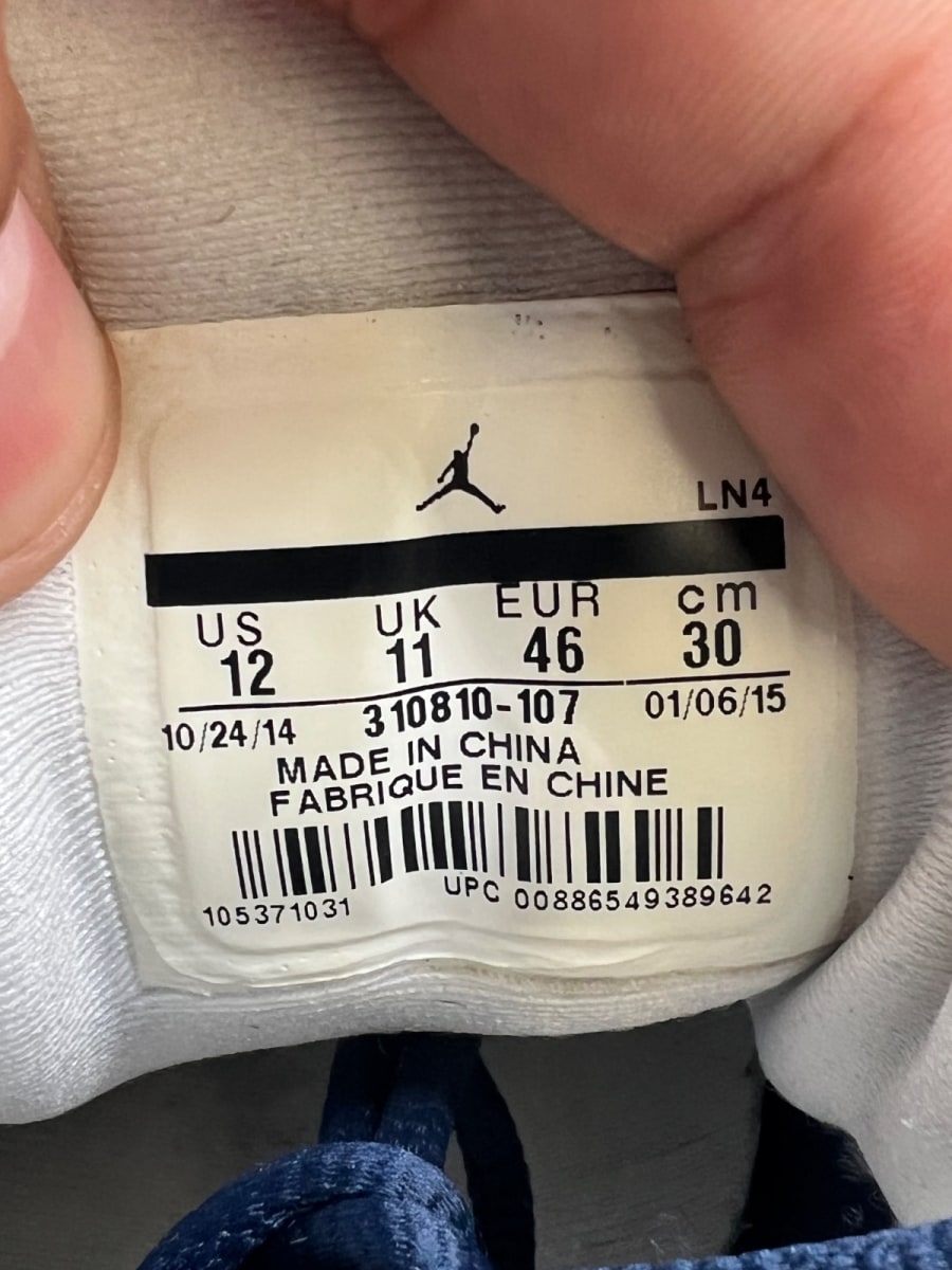 Jordan 13 Retro Low Hornets 12 (Moderately Worn Pre-Owned) - Image 6