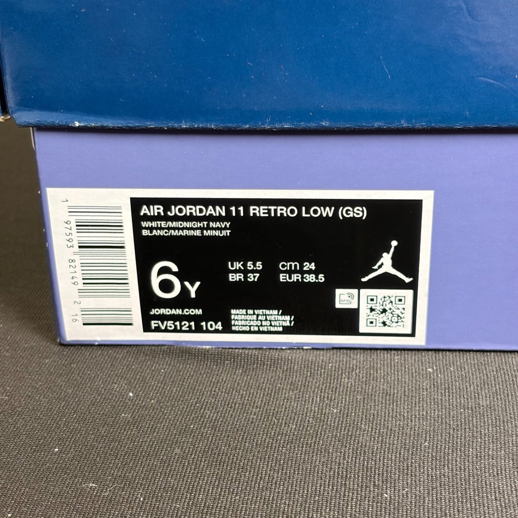 Jordan 11 Retro Low Diffused Blue (GS) (Size 6Y) - Image 7
