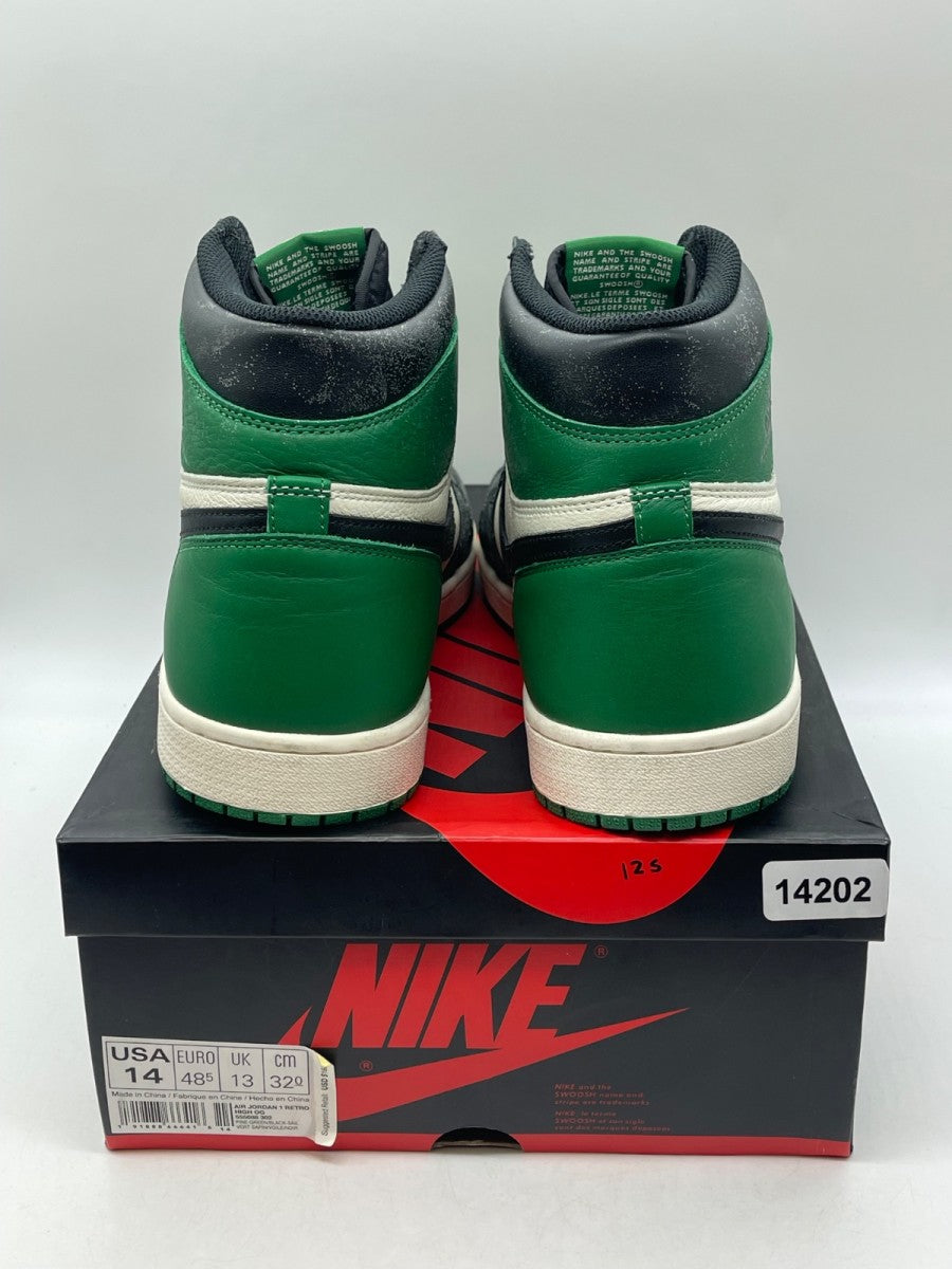Jordan 1 Retro High Pine Green (Size 14) - Image 3