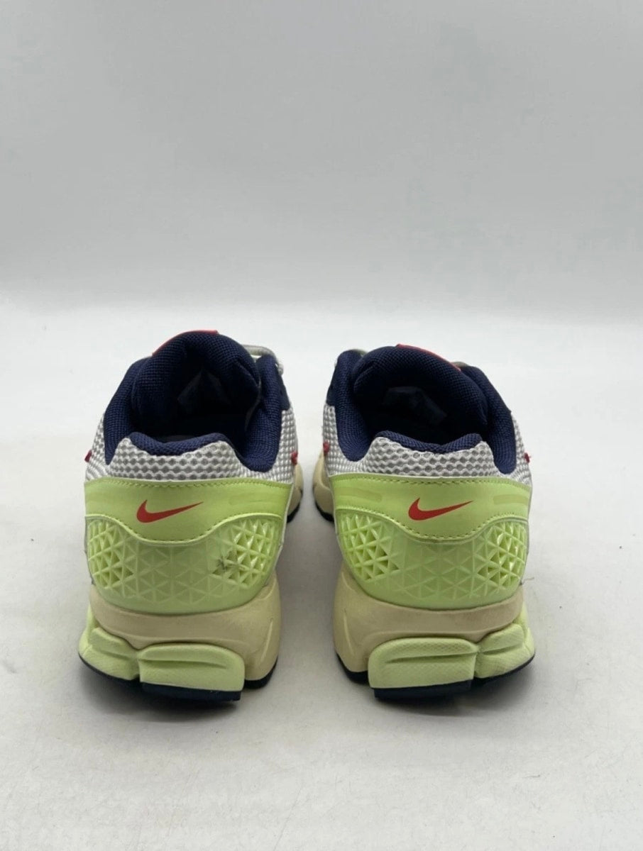 Nike Zoom Vomero 5 Volt Navy 9 (Lightly Worn Pre-Owned)NikeBarely Volt/Midnight Navy/Pure Platinum/White - Image 5