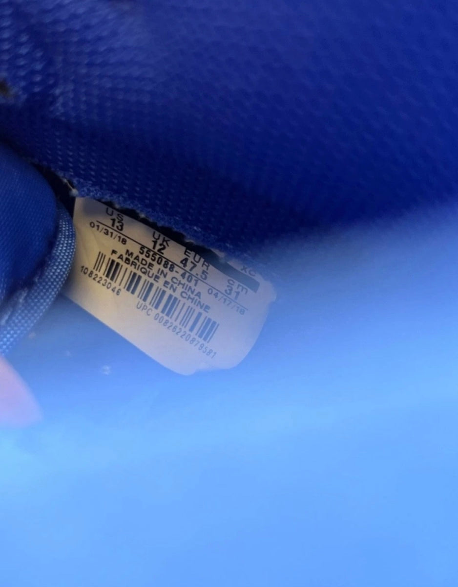 Jordan 1 Retro High Hyper Royal 13 (Heavily Worn Pre-Owned)JordanHyper Royal/Sail-Hyper Royal - Image 6