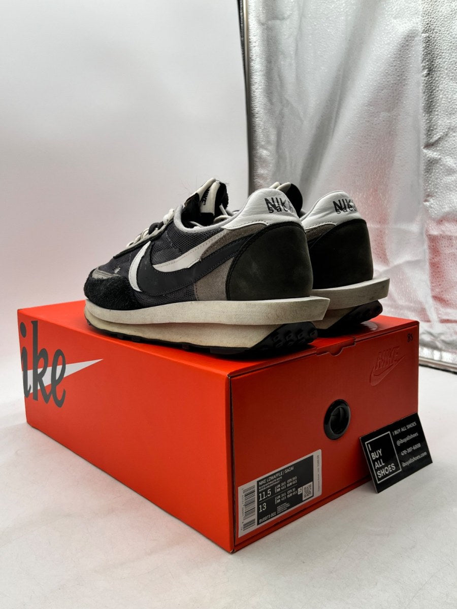 Nike LD Waffle sacai Black 11.5 (Moderately Worn Pre-Owned) - Image 4
