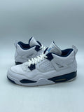 Jordan 4 Retro Columbia (2015) 13 (Moderately Worn Pre-Owned)JordanWhite/Legend Blue-Midnight Navy - Image 1