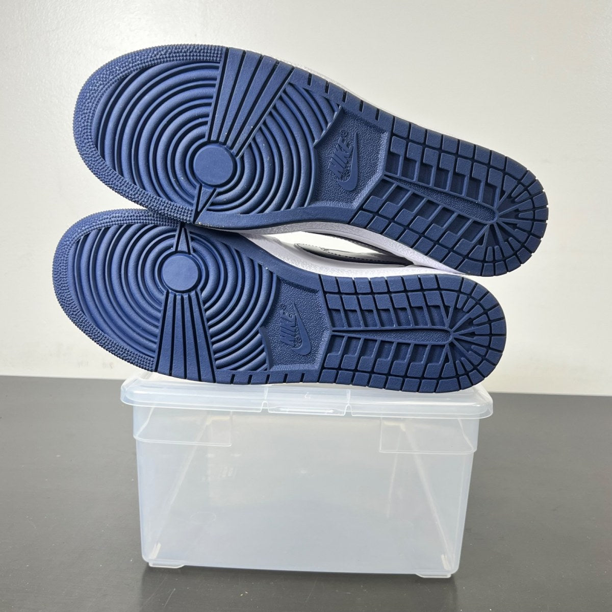 Jordan 1 Retro Low '85 Metallic Blue 11.5 (Lightly Worn Pre-Owned)JordanSummit White/Navy-White - Image 5
