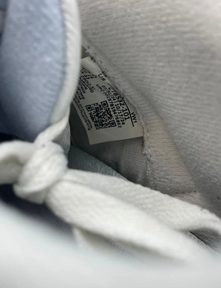 Jordan 3 Retro Lucky Shorts 11 (Moderately Worn Pre-Owned)JordanSummit White/Hydrogen Blue-Legend Blue-Photon Dust-Pure Platinum-Sail - Image 8