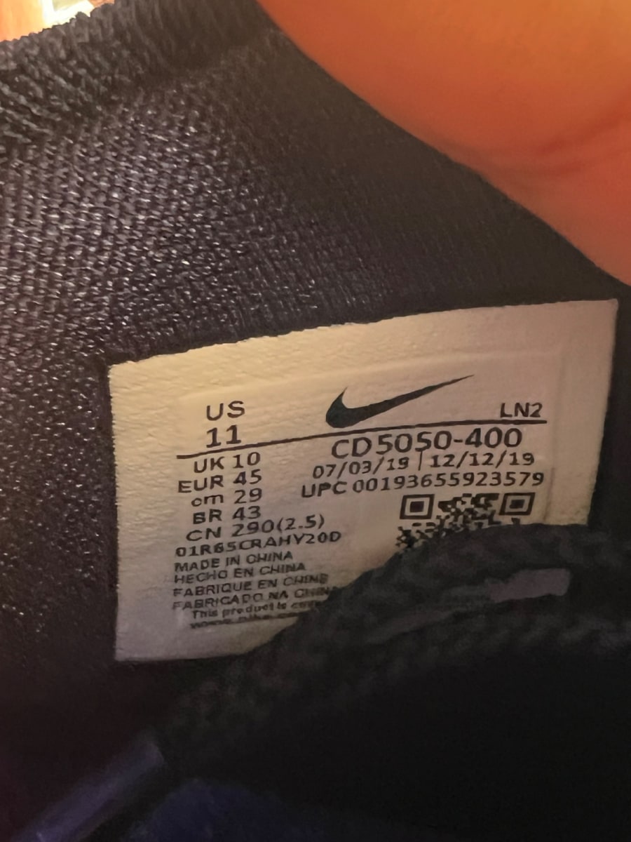 Nike LeBron 17 Monstars 11 (Lightly Worn Pre-Owned)NikeNavy Heather/Multi-Color-Black - Image 7