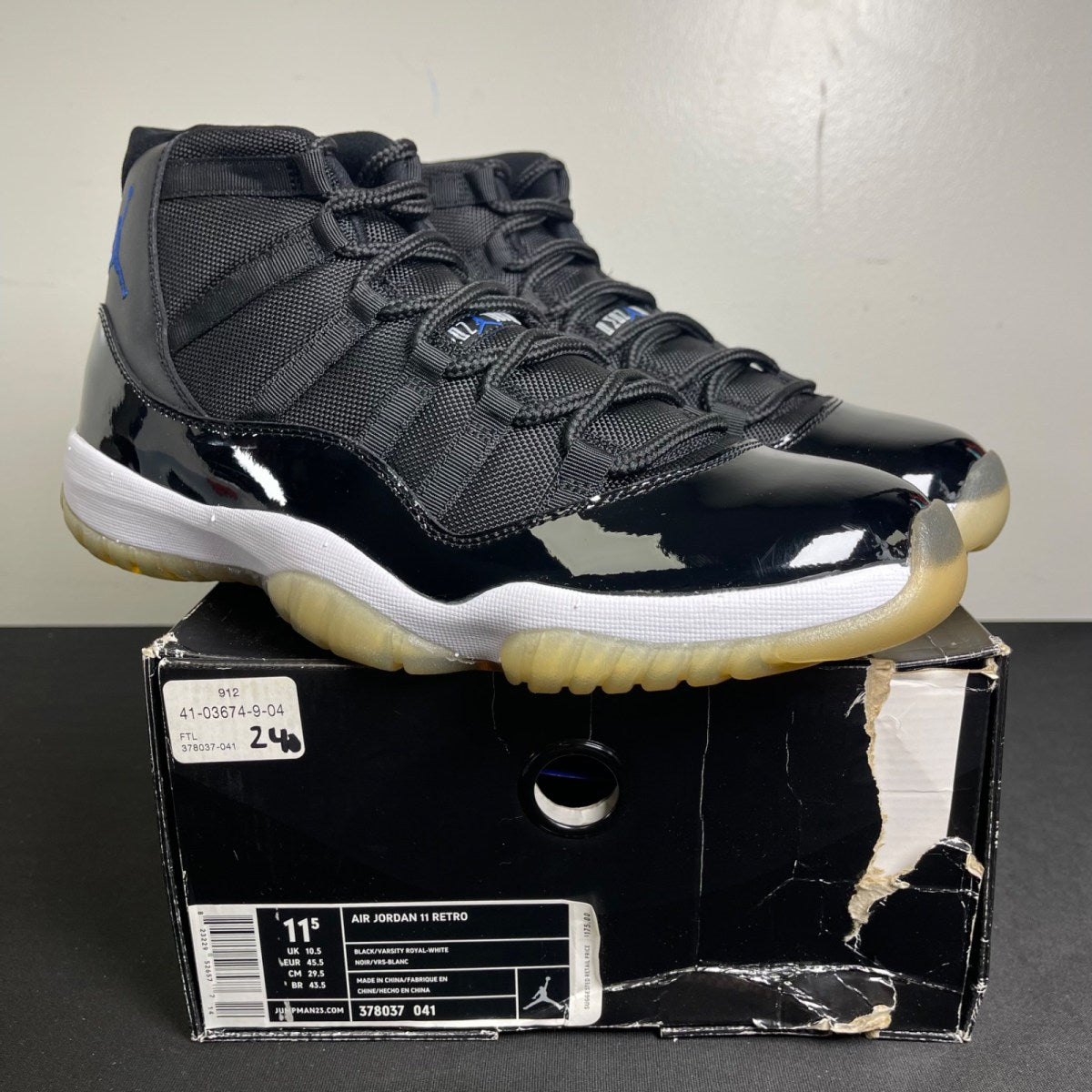 Jordan 11 Retro Space Jam (2009) (Size 11.5) - Image 1
