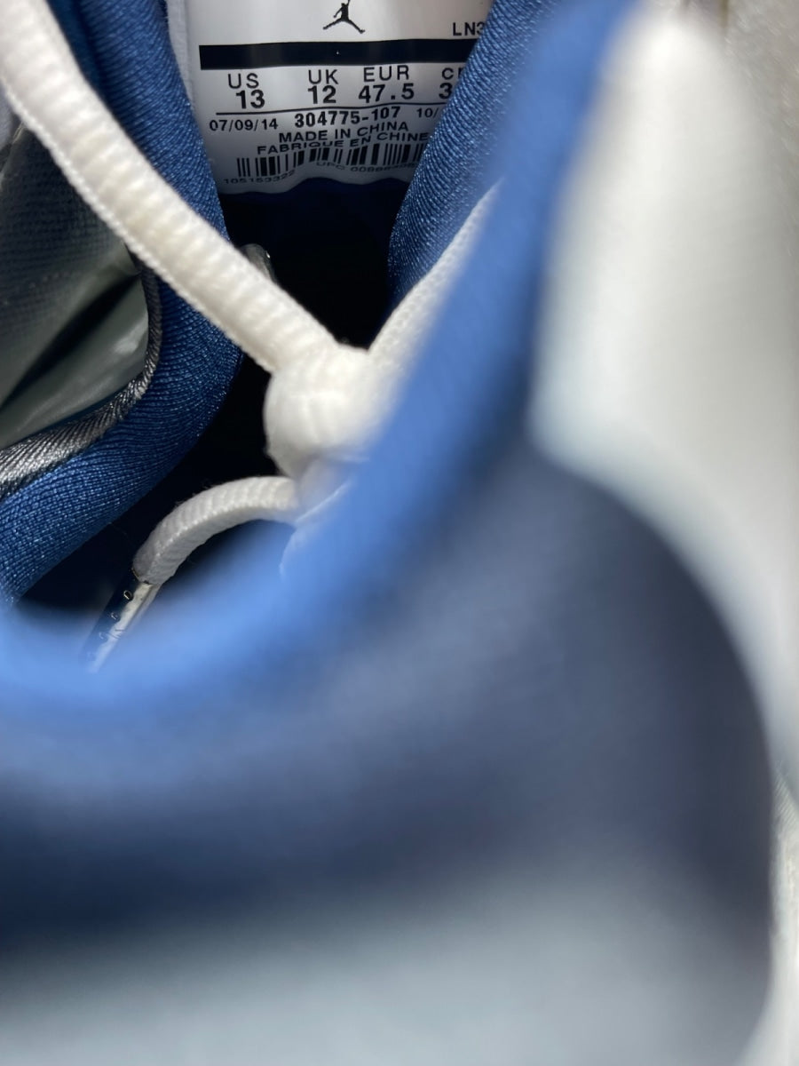 Jordan 7 Retro French Blue (2015) 13 (Moderately Worn Pre-Owned)JordanWhite/French Blue-University Blue-Flint Grey - Image 8