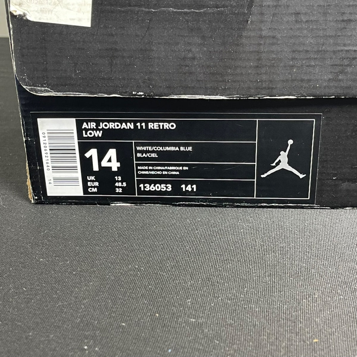 Jordan 11 Retro Low Columbia Blue (2001) (Size 14) - Image 7