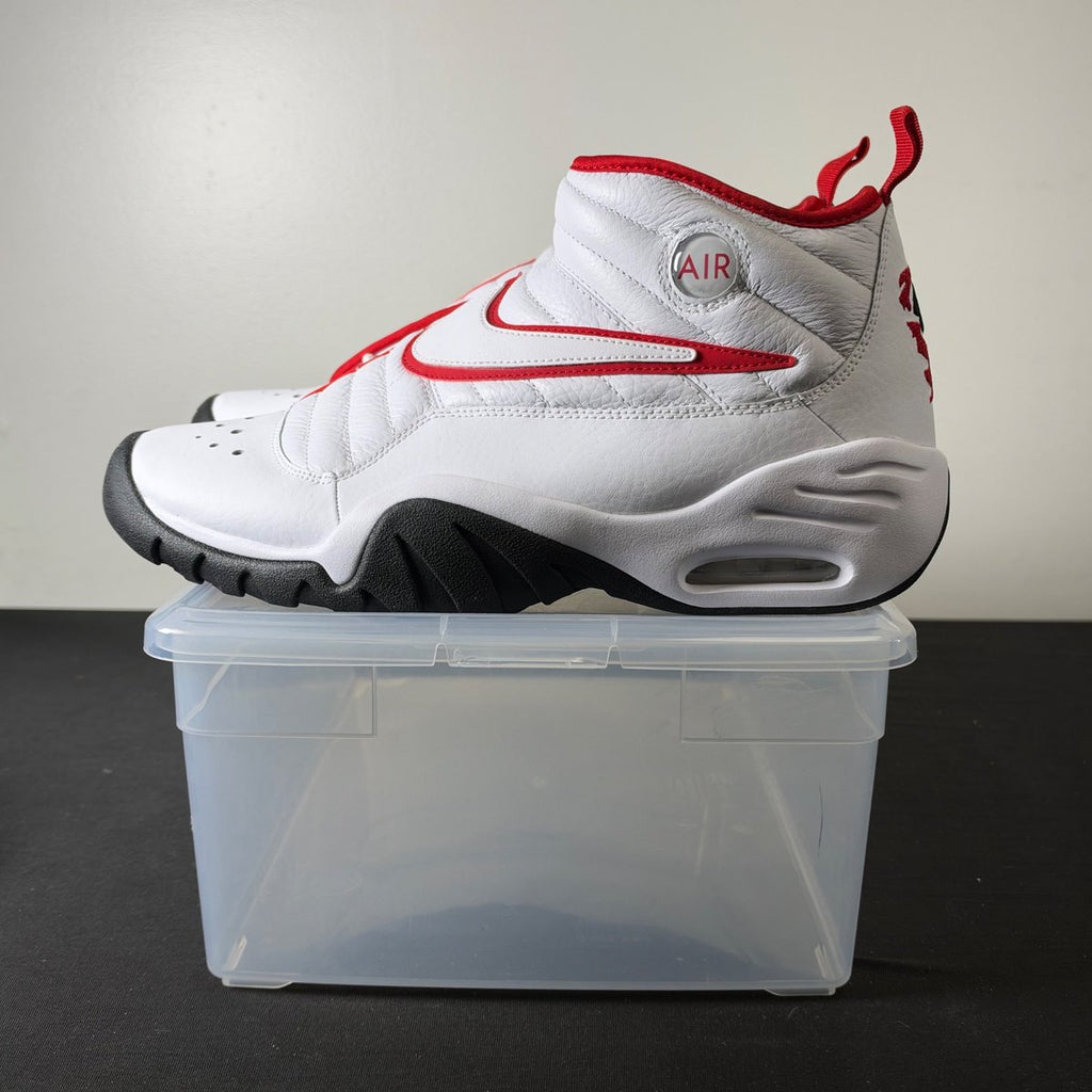 Nike Shake N'Destrukt White Red (Size 10.5) - aux