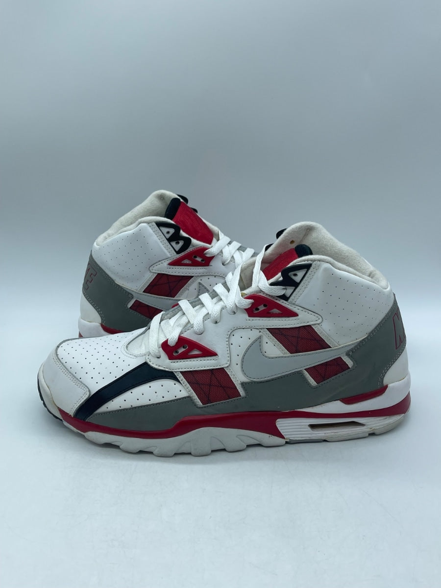 Nike Air Trainer SC High White Varsity Red Black 13 (Moderately Worn Pre-Owned) - Image 1