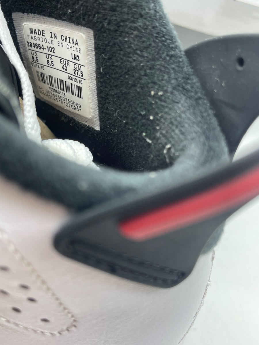 Jordan 6 Retro Bulls (2010) 9.5 (Moderately Worn Pre-Owned) - Image 8