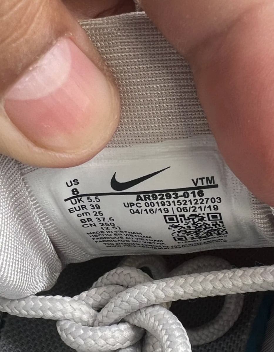 Nike Air Max 720 Grey Mesh (Women's) 8W (Heavily Worn Pre-Owned)NikeVast Grey/Wolf Grey-Vast Grey - Image 7