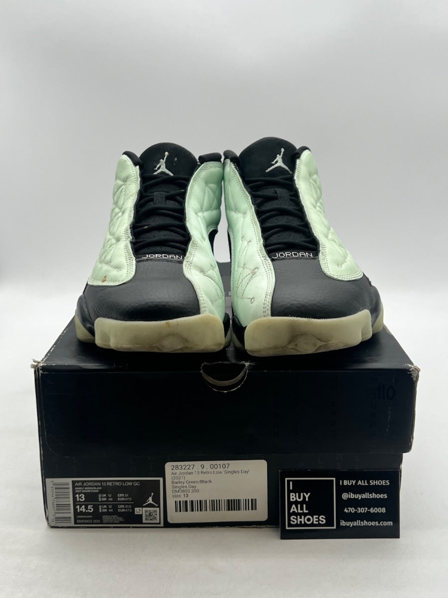 Jordan 13 Retro Low Singles' Day (2021) 13 (Moderately Worn Pre-Owned) - Image 2