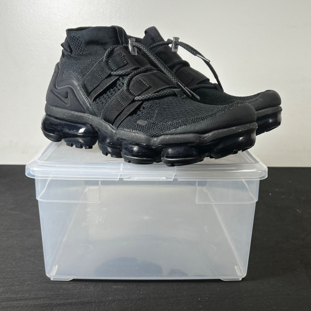 Nike Air VaporMax Utility 'Black' 9.5 (Moderately Worn Pre-Owned)Nike - Image 1