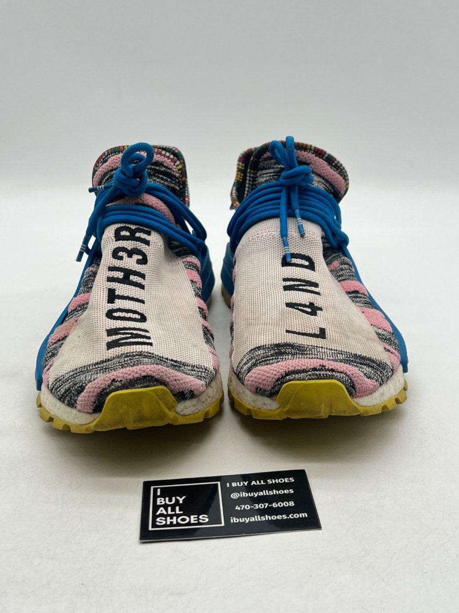 adidas NMD Hu Pharrell Solar Pack Mother 14 (Moderately Worn Pre-Owned) - Image 2