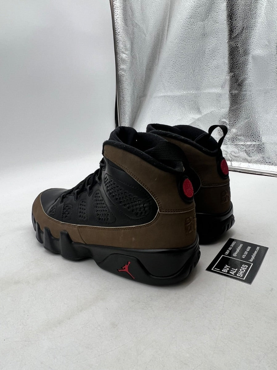 Jordan 9 Retro Olive (2012) 9.5 (Heavily Worn Pre-Owned) - Image 4