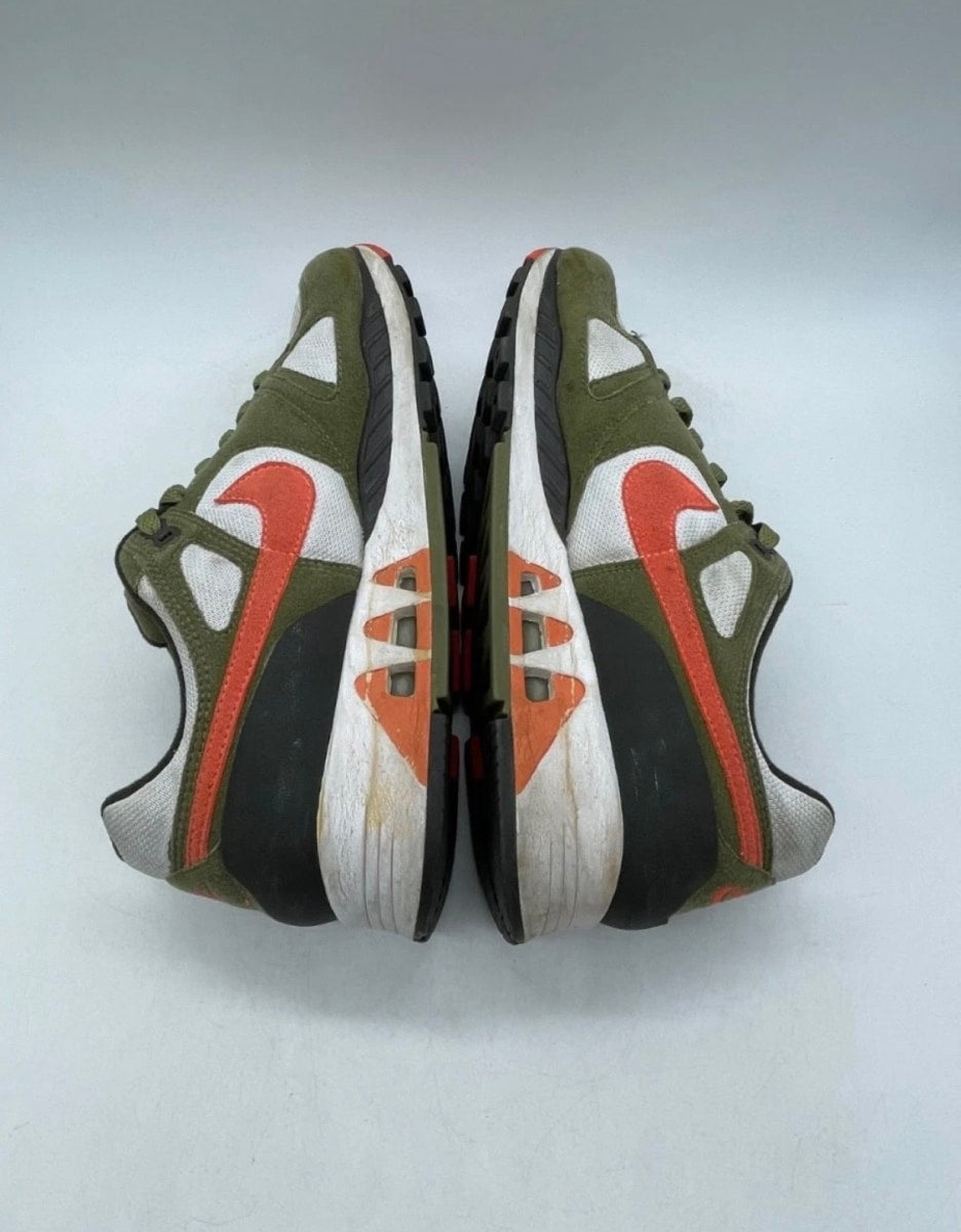 Nike Air Stab Sable Green Wild Mango 7 (Heavily Worn Pre-Owned)NikeWhite/Wild Mango-Pilgrim-Sable Green - Image 8