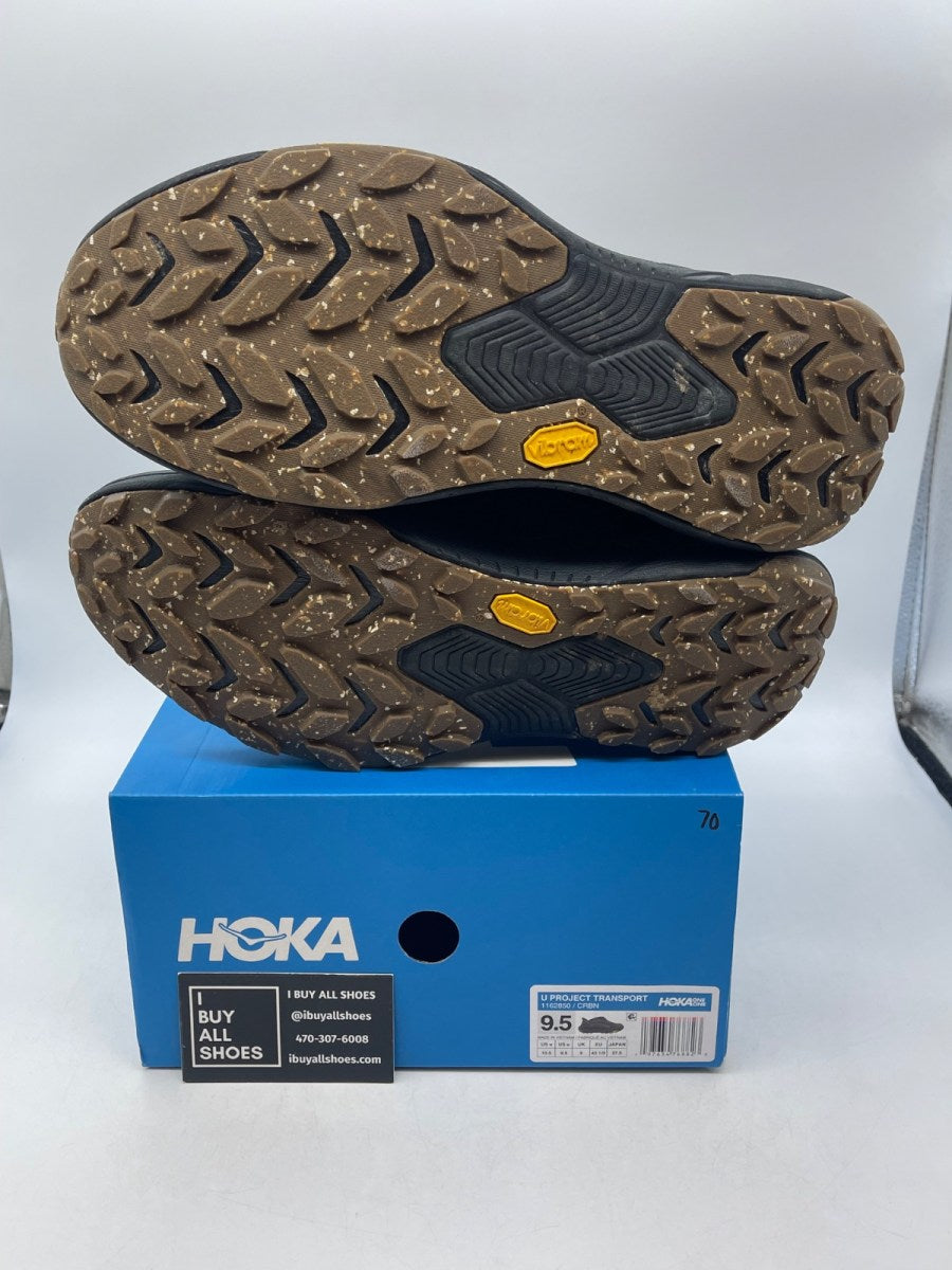 Hoka One One Project Transport Carbon Black 9.5 (Moderately Worn Pre-Owned)
